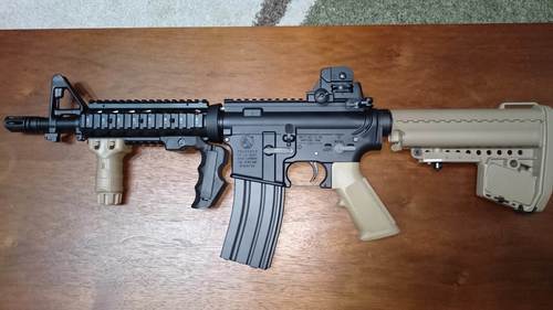 おまけ多数（ホロサイト等）！！ マルイ 次世代電動CQB-R フラット・ダークアース