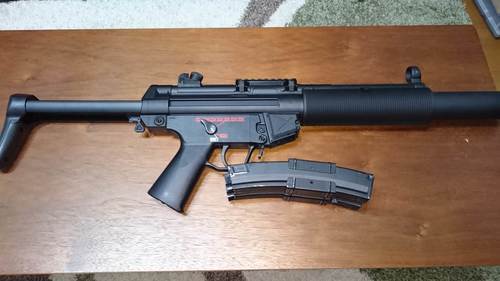 おまけ多数（純正パーツ等）！！ マルイ 電動エアガン H\u0026K MP5 SD6
