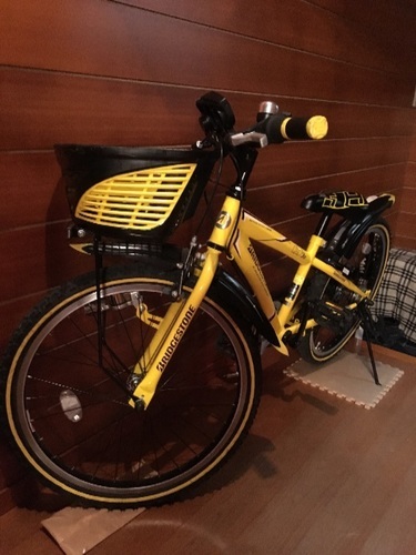 ほぼ未使用！子供用自転車ブリジストン22インチ(^ ^)