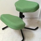 バランスチェア 子供用椅子 グリーン