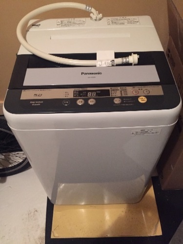洗濯機パナソニック5キロ