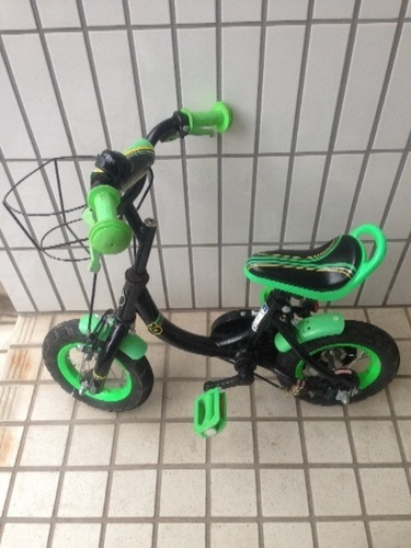 補助輪つき♡子供用ミニ自転車