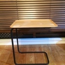 【無印】スチールパイプサイドテーブル
