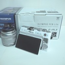 ★超極上★OLYMPUS オリンパス E-PL3 ホワイト レンズキット