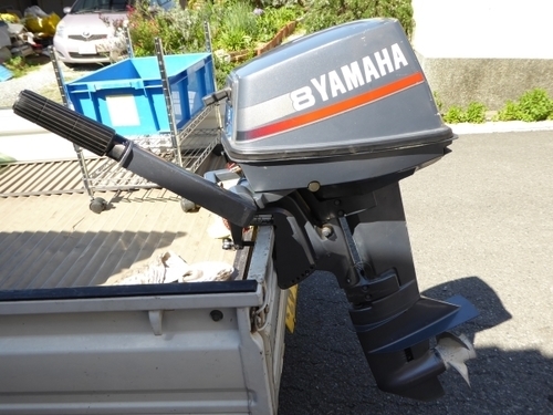 ☆YAMAHA 6G1-S 8CM 小型船舶用 船外機 8馬力 良品 動作保障 ☆YAMAHA 6G1-S 8CM 小型船舶用 船外機 8馬力 良品 動作保障