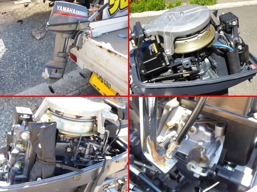 ☆YAMAHA 6G1-S 8CM 小型船舶用 船外機 8馬力 良品 動作保障 ☆YAMAHA 6G1-S 8CM 小型船舶用 船外機 8馬力 良品 動作保障