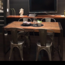 ダイニングテーブルd-Bodhi (ディーボディ) FERUM INDUSTRIAL DINING TABLE 1500