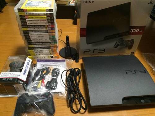値下げ処分 ＰＳ３　本体＋ソフト１９点セット