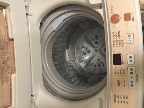 3ヶ月使用！洗濯機5キロ
