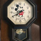 アンティーク オールドミッキー壁掛け時計