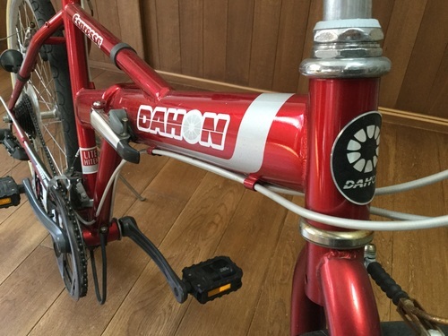 dahon ダホン エスプレッソ 26インチ レッド 最新 26型 折りたたみ