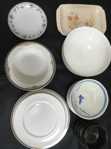 お取引中 ナルミ ノリタケ ミカサ 和食器を含む食器いろいろ差し上げます さとみち 横浜の食器 プレート の中古あげます 譲ります ジモティーで不用品の処分