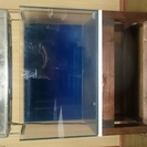 中古　ADA オールガラス　60cm水槽　水槽台　インバーター3...