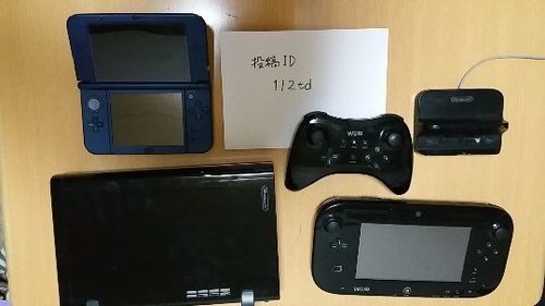 【中古】WiiUとNew3DSLLとソフト
