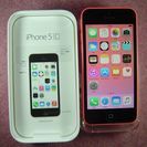 ドコモ iPhone5C 16GB ピンク 美品 白ロム 本体
