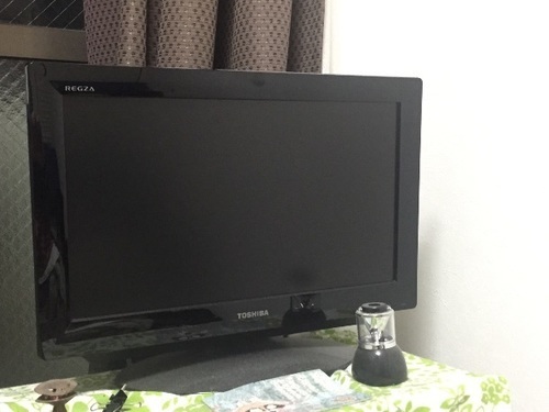 BS.CS対応 TOSHIBA 19V型 ハイビジョン 液晶テレビ ブラック REGZA 19A1