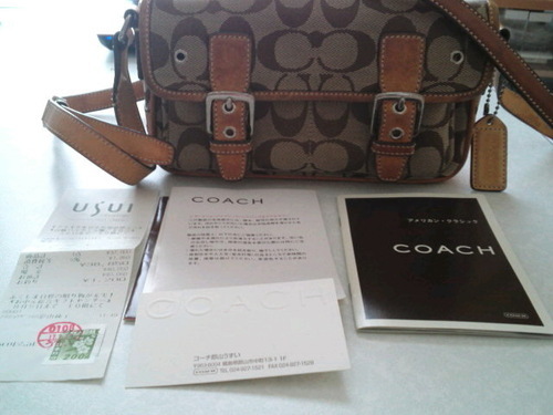 COACHのショルダーバック