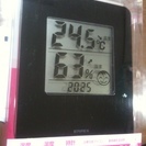 熱中症・風邪注意目安付き　温湿度計