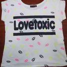 LOVE TOXIC(ラブトキシック)Tシャツ(L)