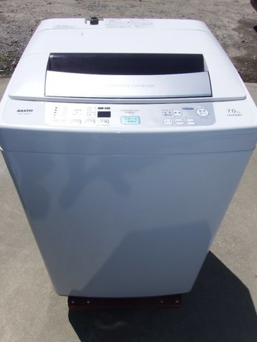 サンヨー 7.0kg 全自動洗濯機SANYO ASW-70D-W サンヨー 7.0kg 全自動洗濯機SANYO ASW-70D-W