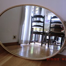 楕円形の鏡