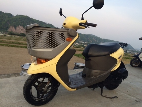 スズキ　レッツ４G　basket インジェクション/CA45A 低燃費４サイクル 実働車