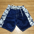 海水パンツ 紺 メーカー不明 (ハワイで買いました)  サイズ2...