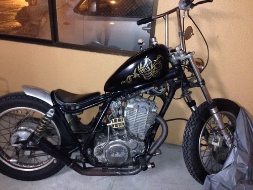 SR400スーサイド仕様、取引完了しました