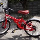 JEEP 18インチ 子供用自転車です。110cm以上。補助輪付き。