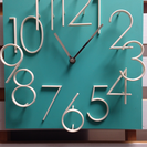 美品！珍しい3Dウォールロック インテリア カフェ風 掛時計