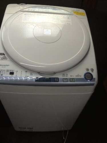 シャープ2014年乾燥機付き洗濯機7キロ