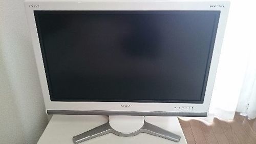 【終了】【SHARP 液晶TV】 LC-32D10 白 AQUOS亀山モデル(中古)
