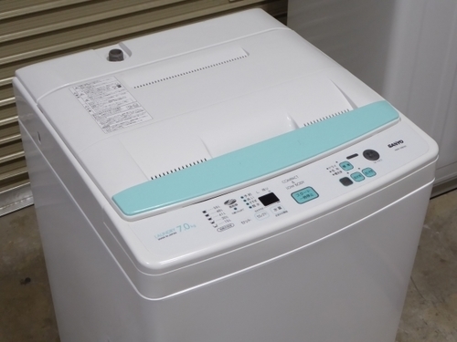 ☆SANYO ASW-70B 全自動洗濯機 7kg 2010年製 全分解清掃済み！動作保障！☆