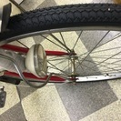 [2641]中古自転車　リサイクル自転車　シティサイクル　ママチャリ　26インチ　内装3段変速　ローラーブレーキ　レッド