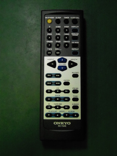 新品 【ＯＮＫＹＯ】リモコン　RC-734 （CR-T2 用）