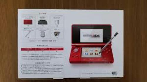 新品、未使用 保証書付 ニンテンドー3DS メタリックレッド