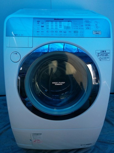 National ドラム式電気洗濯乾燥機 NA-VR1100R 9kg