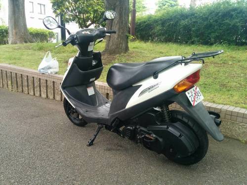 スズキ アドレスV125G エンジン実働 国産Rタイヤオイルなど軽メンテ