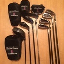 ★美品/ほぼ未使用★【ゴルフクラブセット】ゴールデンベア 8本組 レディース ピンク