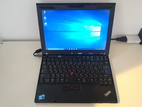 (お取引中)Core-i3搭載 高性能Windows10ノートPC [i3/ﾒﾓﾘ2GB/HDD160GB/無線LAN/Libre Office] [Lenovo X201i]