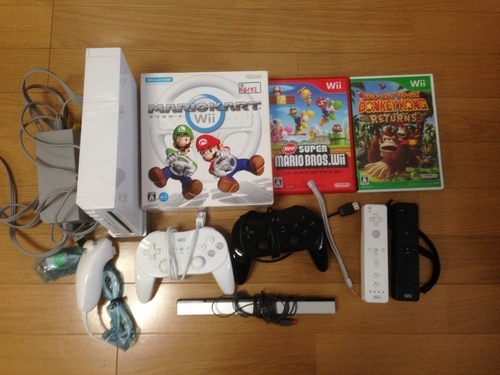 Wii+マリオカート+マリオ+ドンキーコングセット