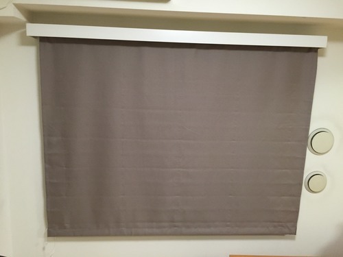 グレーのロールスクリーンカーテンレール取り付け可 ｍｅｉ 初台のカーテン ブラインドの中古あげます 譲ります ジモティーで不用品の処分