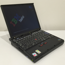 名機　IBM ThinkPad X40　Ｂ5サイズ　ウルトラベー...