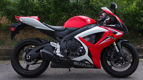 SUZUKI GSX-R600 K7 2007年式 車検H28年9月