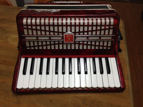 貴重 accordiana アコーディオン イタリア製 30鍵盤 24ベース 完動品