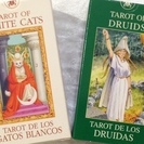 タロット占いに、新カードが登場しました！「白猫」と「ドルイド」です。