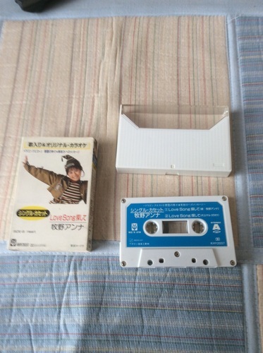 中古 音楽 カセット 牧野アンナ love song探して