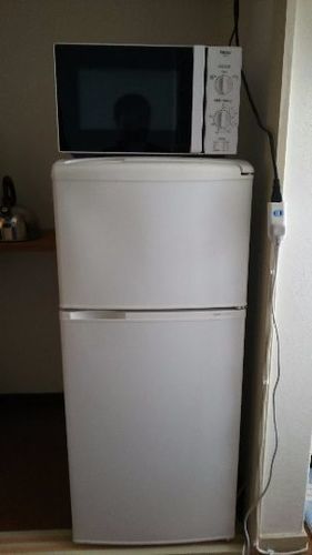 値下げしました。冷蔵庫   電子レンジ   コーヒーメーカーセットで