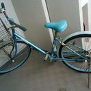 女児☆シマノ自転車水色26インチ