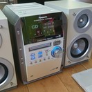 Panasonic 5CD/MD/カセット コンポ SA-PM7...